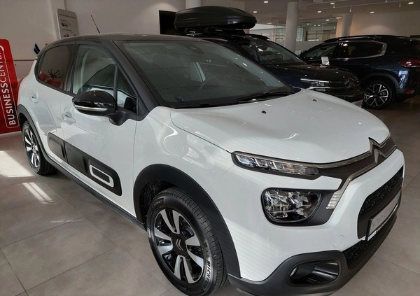 Citroen C3 cena 71900 przebieg: 5, rok produkcji 2023 z Zagórz małe 211